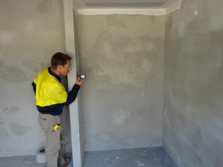 Lease area surveying on site